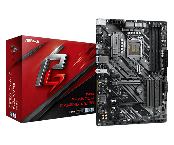 ファントムページ ASRock | Z490 Phantom Gaming 4/2.5G